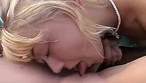 Teens eat pussy by the poolside in a summer hardcore session