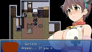 Drop factory pornplay hentai game ep 2 features cute cowgirl and hot titjob