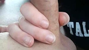 sloppy blowjob by the lake with nympho brunette