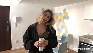 ersties - selvaggia gets naughty playing with her thong and nipples