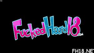 Wow, can you believe this teen masseuse's hardcore fucking skills?