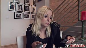 Tattooed Blonde Faye Impaled By Black Cock In Runaway Threat