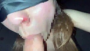 amateur housewife gets intense blowjob training