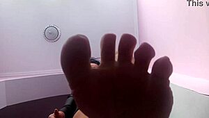 Bdsm mistress dominates old cuckold in rough session