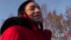 Convinced Sexy Young Lady to Fuck Hard in the Park