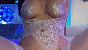 Stunning Eve Marlowe Rides Lucky Cock Missionary