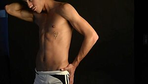 Young Gay Model Sully Strips Naked Boldly