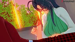 Shinmai Maou NTR Testament Part2, wow, you gotta see this full 1hr hentai on ptrn fantasyking3!