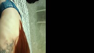 amateur babe deepthroats big cock in pov lingerie