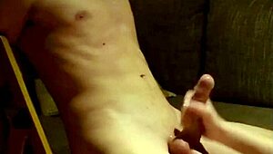 My greatest handjob ever included three massive cumshots that left everything covered in sticky mess.