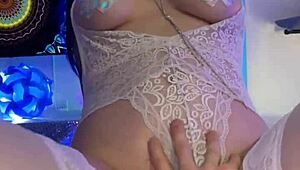 Stunning Eve Marlowe Rides Lucky Cock Missionary