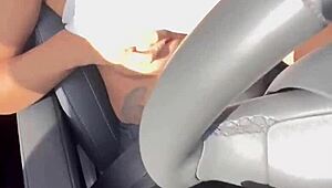 Uber Hot Woman Shows Off In Public