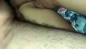Skinny wife’s tight hole drilled hard before work