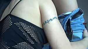 Sofia semplice gives blowjob to brazilian man