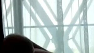 Asian Woman Receives Blowjob In Doggystyle