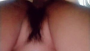 asian friend bent over for monster cock