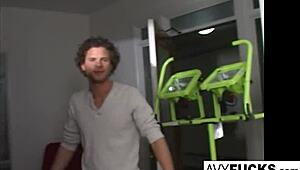 Busty Blonde Pornstar Avy Scott Gets Her Big Tits Sucked While Pussy Fucked Hardcore With Cumshot