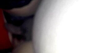 Ladyboy penetrates client with anal sex.