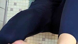 Horny teen 18+ discovers her first golden shower experience