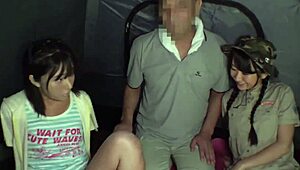 Remaja Jepang 18+ Muda Digenjot Keras di Trip Camping Liar!