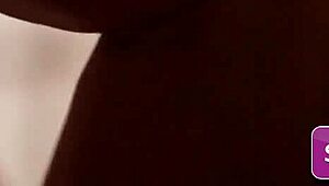 Sexy big tit lesbians penny barber and romi rain fuck hard with strapon on massage table!