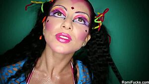 romi rain chats about her BIG TITS and ASSFUCKING during casting