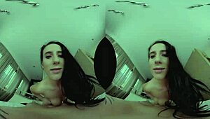 i fucked my girlfriend's ass hard in the morning with natural tits and pov