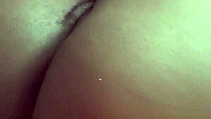 Amateur Teen Uses Huge Vibrator On Her Pussy Until She Squirts.