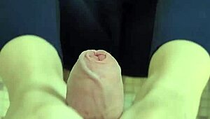 Horny teen 18+ discovers her first golden shower experience