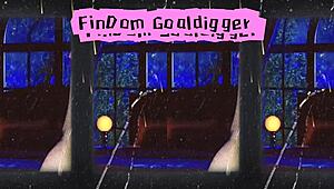 Blonde In Stockings Seduces With Heels And Legs