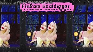 Blonde In Stockings Seduces With Heels And Legs