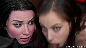 i few group of slaves suck and fuck orgy