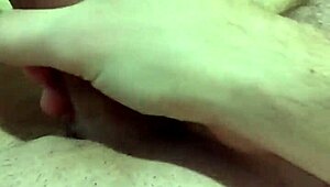 Young 18+ Amateur Receives Solo Penis Massage