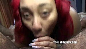 Laylared sesa kurac, liže jajca in jebe pičko