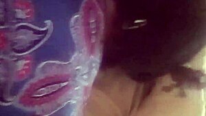 Ebony slut bent over for doggystyle fucking 😈