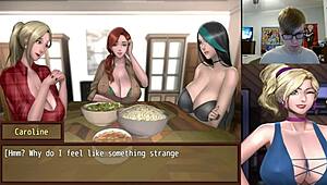 How does rescuing Jessie from zombies feel with uncensored hentai action?