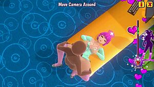 Hentai Girls Rip Clothes in Club