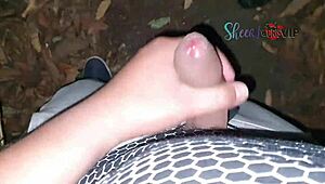 Delivery guy fucks my ass bareback in front of cuckold husband 😈 cristina almeida