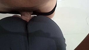 Perverted Wife in Short Shorts Craves Big Breasts and Fleshy Pussy Exposure