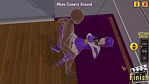 Hentai Girls Rip Clothes in Club