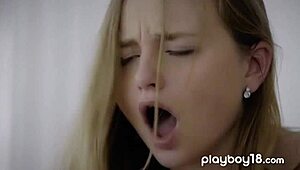 Bang that pretty european teen doggystyle!