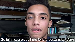 Straight Latino Teen Blowjob