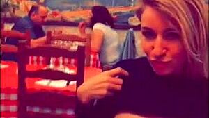 second day in paris flashing my big black cock