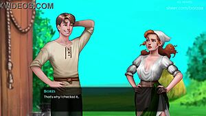 Horny Boys Spy on Busty Blonde Underwater