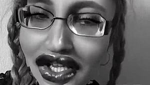 Obedient Love Addicted to Goddess in Glasses for Instructions