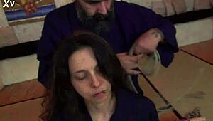 Hey, watch me spank Pat Foster with toys!