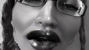 Obedient Love Addicted to Goddess in Glasses for Instructions