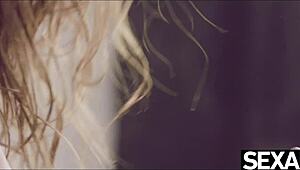 Does this sexy babe bent over for doggystyle orgasms turn you on?