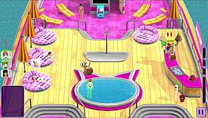 Hentai Girls Rip Clothes in Club