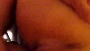 Pregnant wife trims her hair in the movie